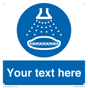 Custom start water spray in launch sequence